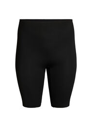 Ljusa formkl&auml;der l&aring;nga shorts, Svart