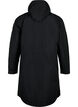 FLASH - Vattenavvisande parka med huva, Black, Packshot image number 1