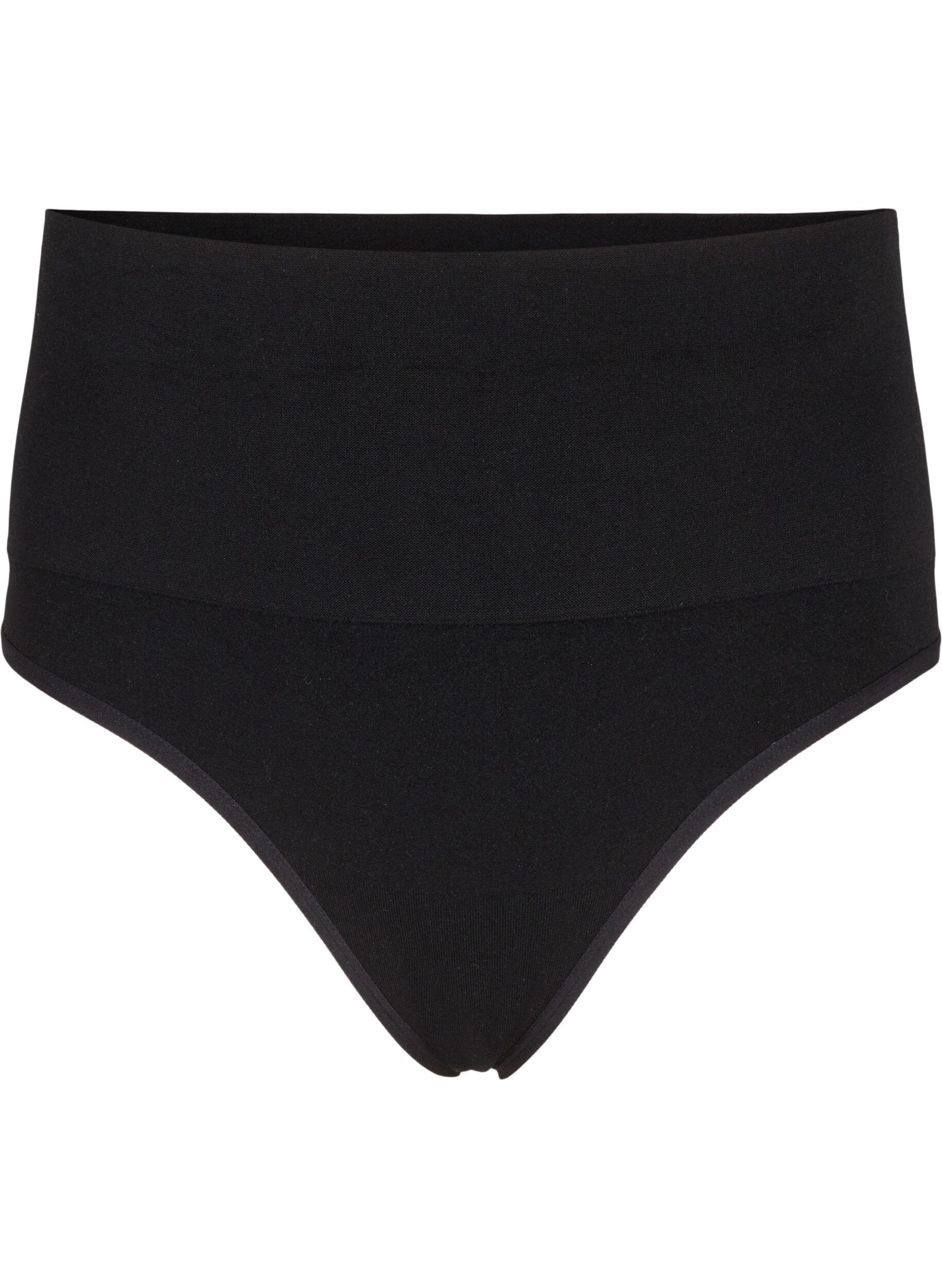 Zizzi S&ouml;ml&ouml;s G-string med normal midja, Black, Packshot image number 0