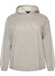 Huvtr&ouml;ja med broderat motiv, Gr&aring;, Packshot image number 0