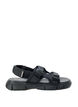 Sandal med bred passform, Svart, Packshot image number 0