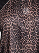 Tr&auml;nings-t-shirt med leopardm&ouml;nster och raglan&auml;rm, Brun, Packshot image number 2