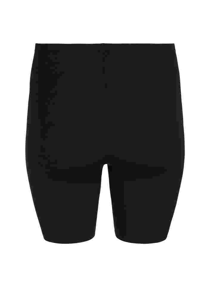 Light shapewear shorts med hög midja, Black, Packshot image number 1