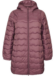 Quiltad jacka, Rosa