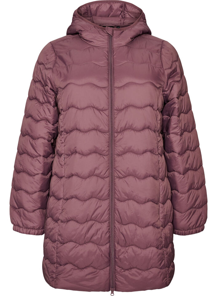 Quiltad jacka, Rosa, Packshot image number 0