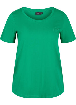 Kortärmad t-shirt med rund halsringning, Jolly Green MB, Packshot image number 0
