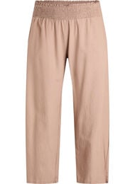 Smockbyxor med linne, Brun