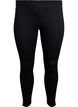 Leggings i viskos med sidostrimmor, Black W. Stripe, Packshot image number 0