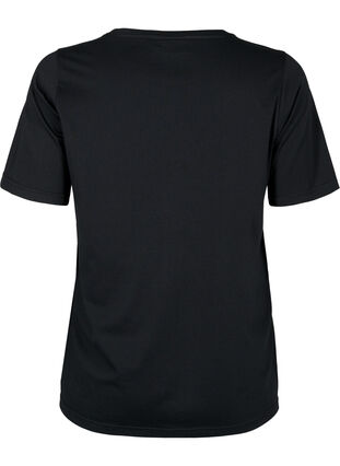 T-shirt från FLASH med tryck, Black Be Kind, Packshot image number 1