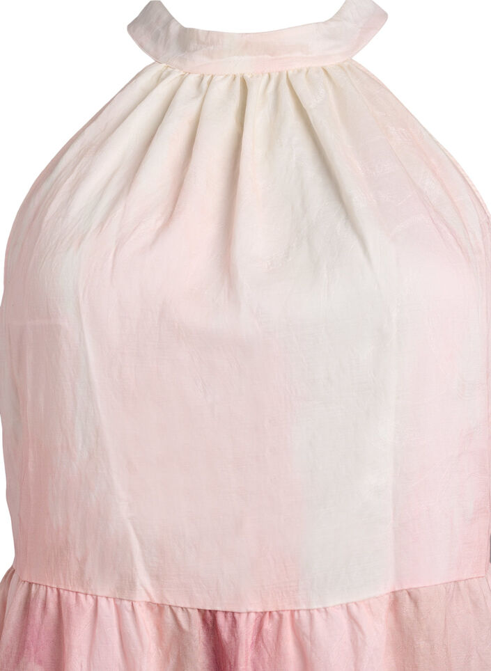 Midi halterneckkl&auml;nning, Rosa, Packshot image number 2