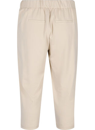 Enfärgade culottebyxor med fickor, Off White, Packshot image number 1