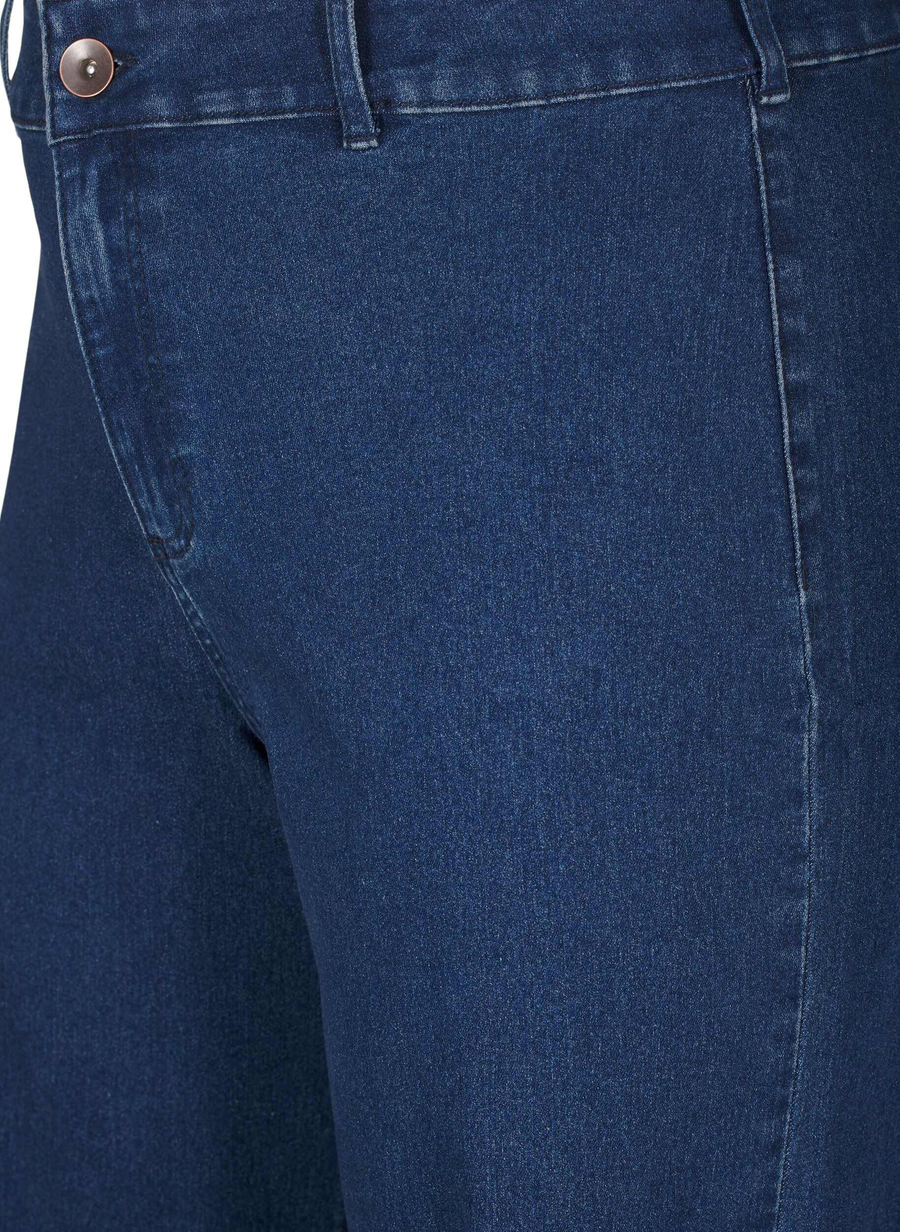 ZizziVida jeans, Bl&aring;, Packshot image number 2