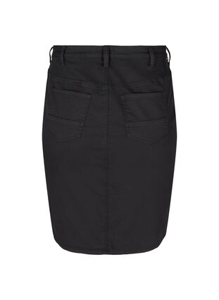Kroppsnära kjol med fickor, Black, Packshot image number 1
