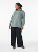 Sweatshirt med h&ouml;g krage och fickor, Gr&ouml;n, Model image number 1