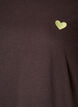 T-shirt med tryck, Brun, Packshot image number 2