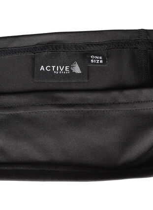 Enfärgat sportpannband, Black, Packshot image number 2