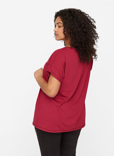 T-shirt, Beet Red, Model image number 1