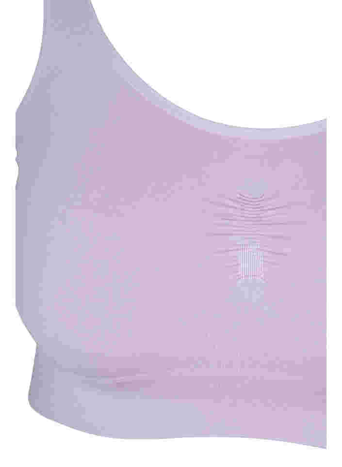 Seamless bh med stretch, Pastel Lilac, Packshot image number 2