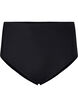 Bikinitrosor med hög midja och tryck, Svart, Packshot image number 0