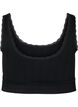 Mjuk bh med spetskanter, Black, Packshot image number 1