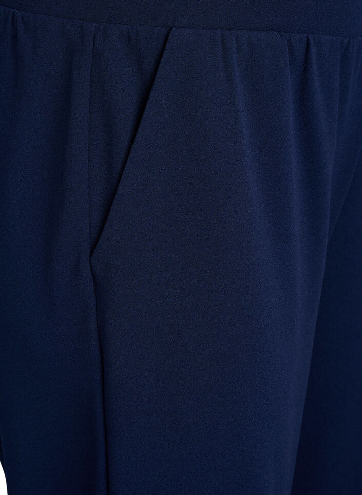 FLASH - H&ouml;gmidjade knickers med l&ouml;s passform, Bl&aring;, Packshot image number 2