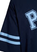 Kort t-shirtkl&auml;nning med sportiga detaljer, Bl&aring;, Packshot image number 4