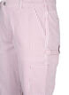 Randiga cargojeans med rak passform, Rose White Stripe, Packshot image number 2