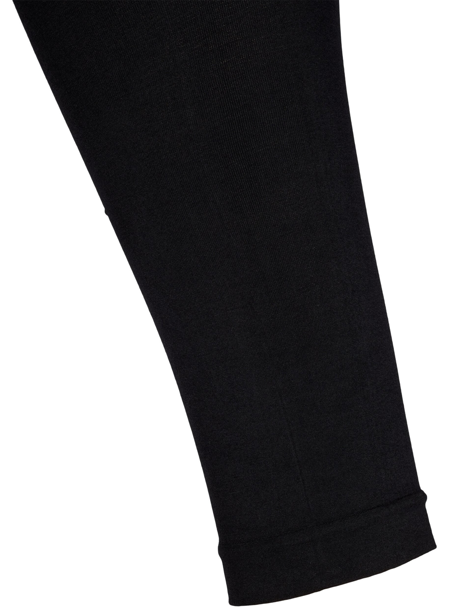 Zizzi Leggings i 80 denier, Svart, Packshot image number 2