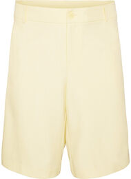 L&ouml;sa Bermudashorts med h&ouml;g midja, Gul