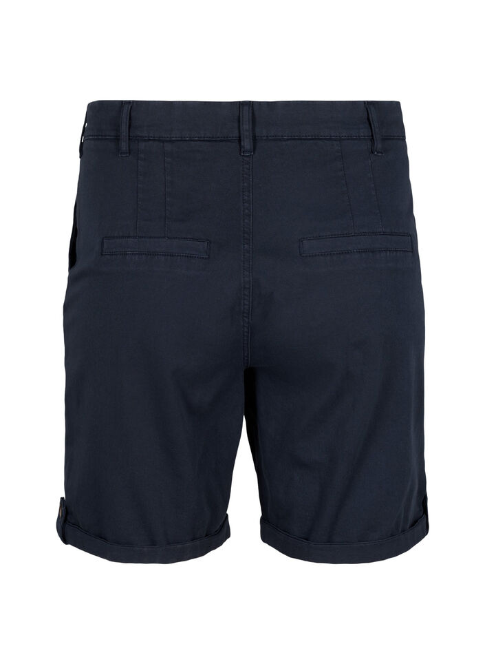 Chinoshorts med fickor, Navy Blazer, Packshot image number 1
