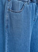 Jeans med l&ouml;s passform, res&aring;r och dragsko, Bl&aring;, Packshot image number 2