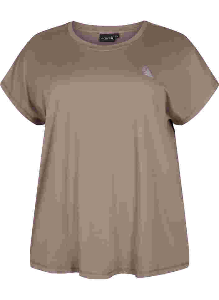 Kortärmad t-shirt för träning, Iron, Packshot image number 0