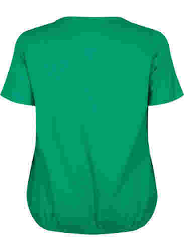 Kortärmad t-shirt i bomull, Jolly Green, Packshot image number 1