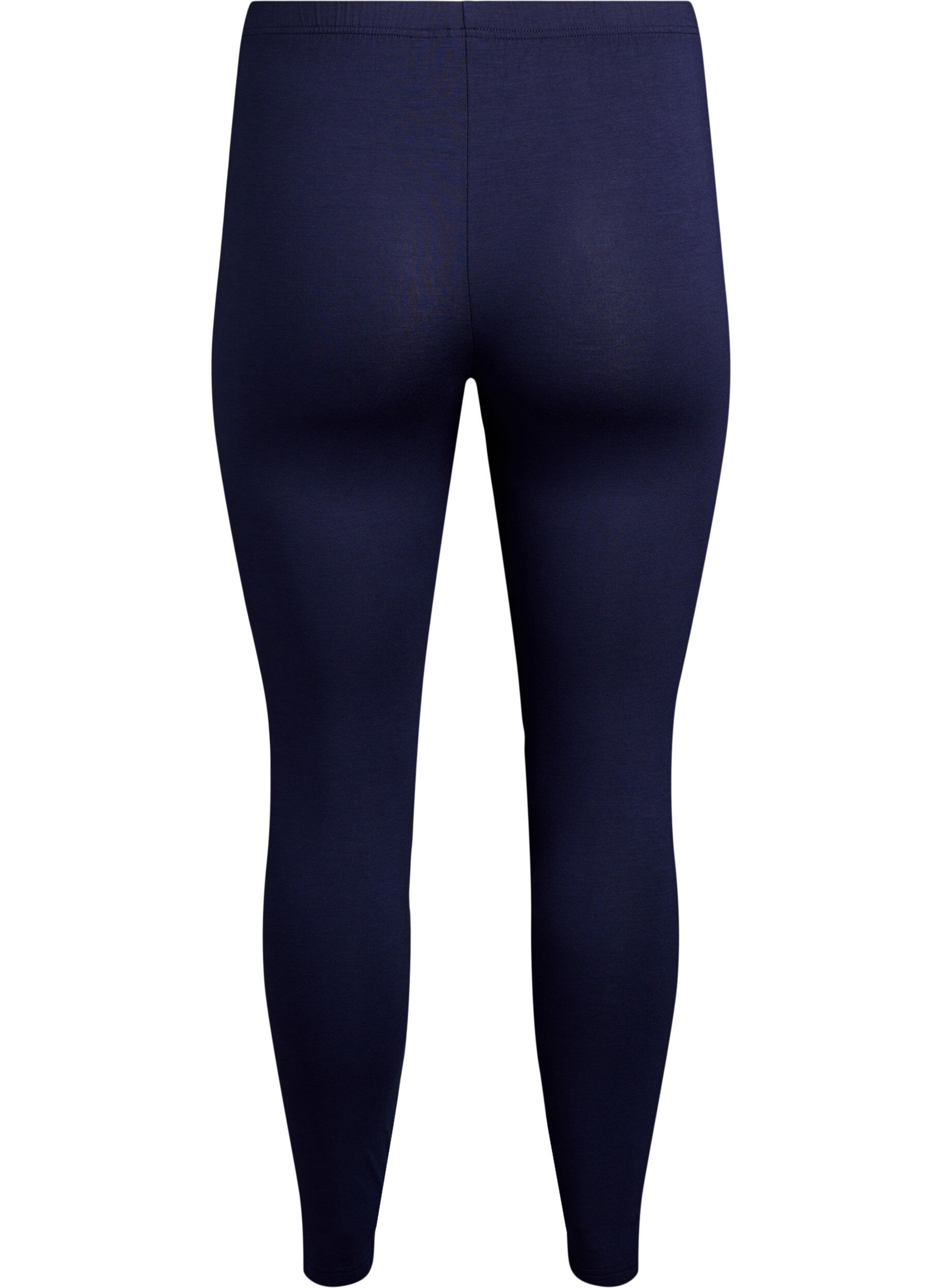 ZizziBasleggings med extra l&auml;ngd, Bl&aring;, Packshot image number 1
