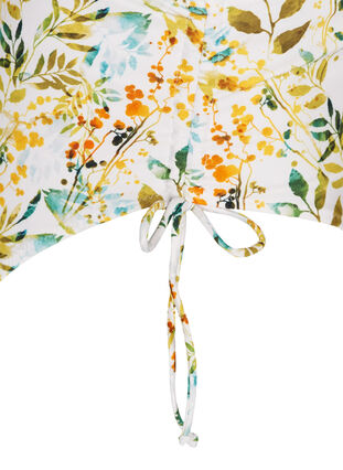 Bikiniunderdel med print, Small White Flower, Packshot image number 3