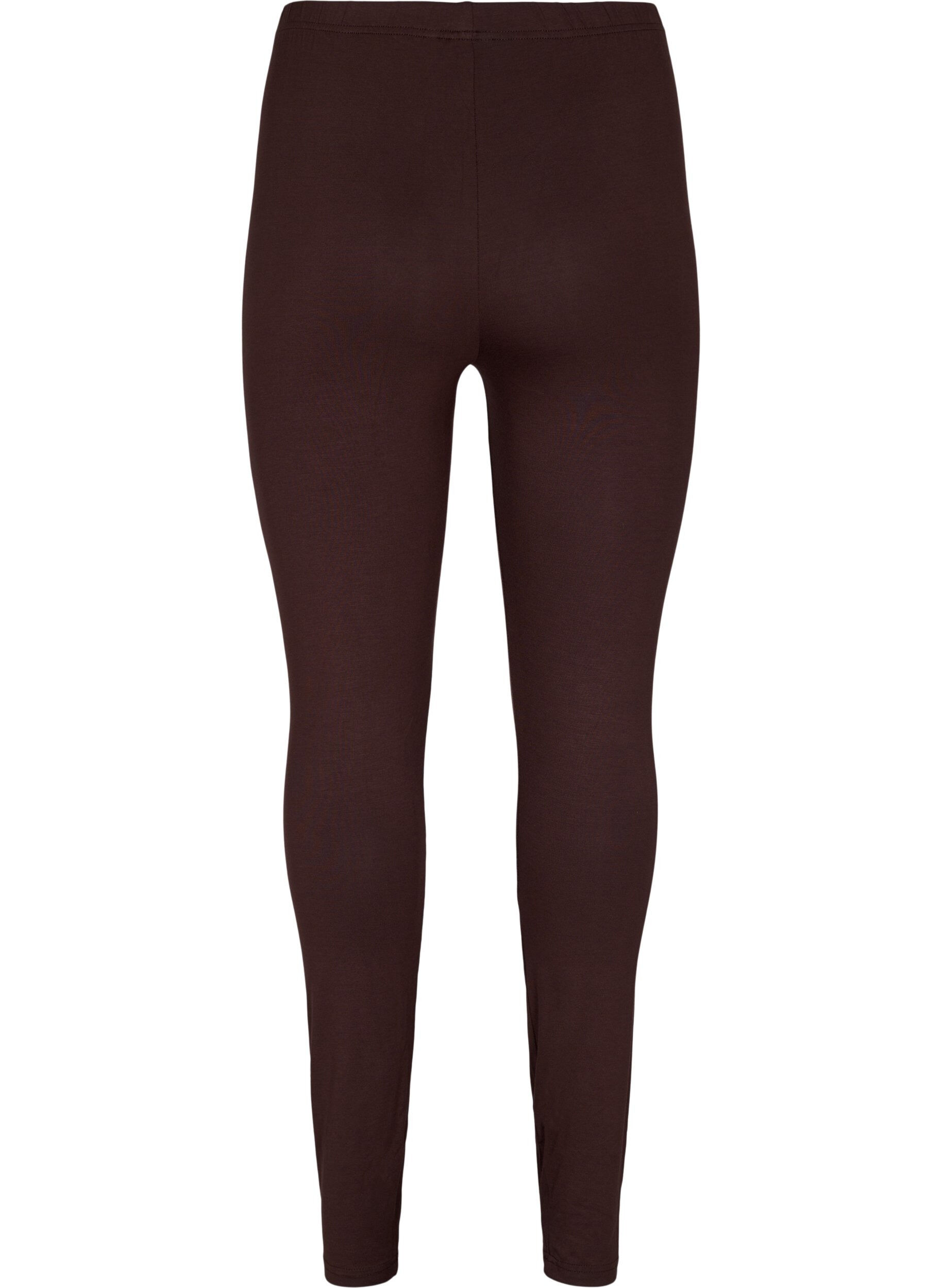 ZizziBasleggings i viskos, Brun, Packshot image number 1