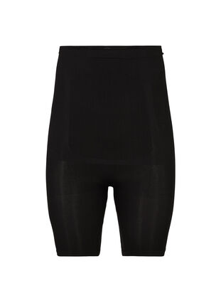 Shapewear shorts med högmidja, Black, Packshot image number 0