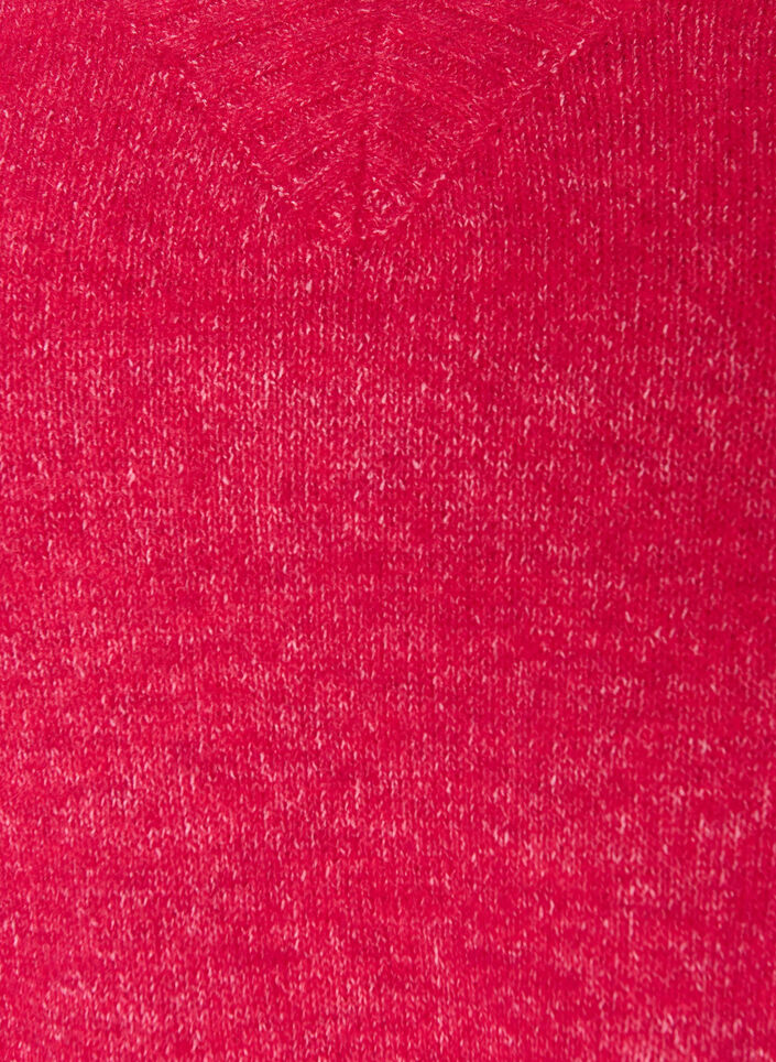 Tr&ouml;ja med v-ringning, Rosa, Packshot image number 2