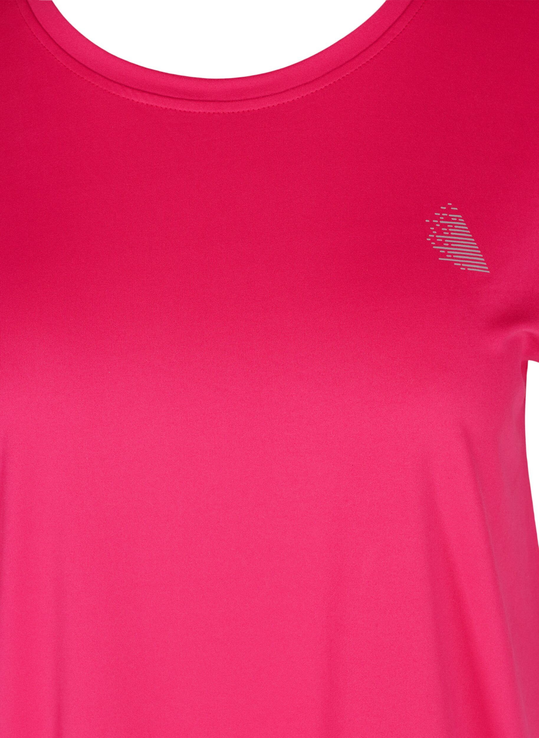 Zizzi T-shirt, Rosa, Packshot image number 2