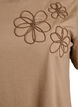 T-shirt med dekorativa detaljer, Beige, Packshot image number 2