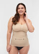Shapeweartopp med breda remmar, Beige, Model image number 0