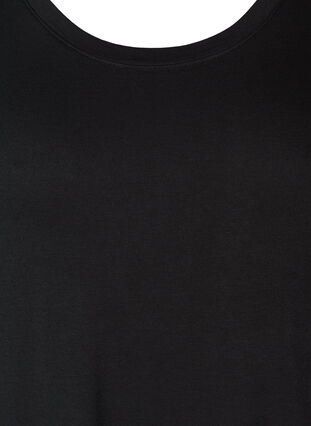 Klänning med korta ärmar, Black, Packshot image number 2