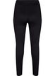 Ribbade leggings med stretch, Black, Packshot image number 1