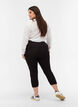 3/4 leggings med knappar, Black, Model image number 1