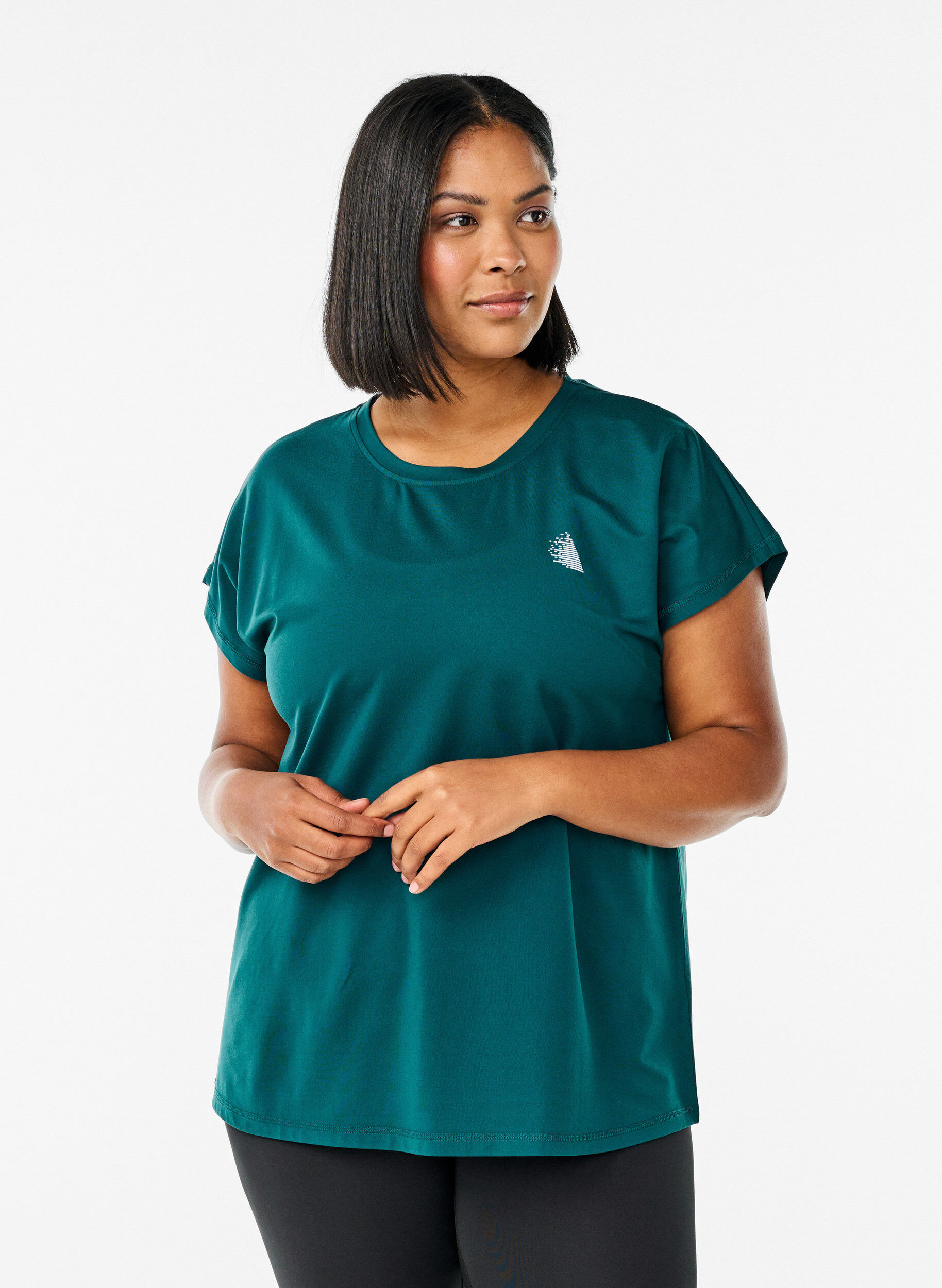 T-shirt, Gr&ouml;n, Model