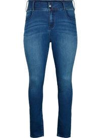 Superslimmade Bea-jeans med extra hög midja