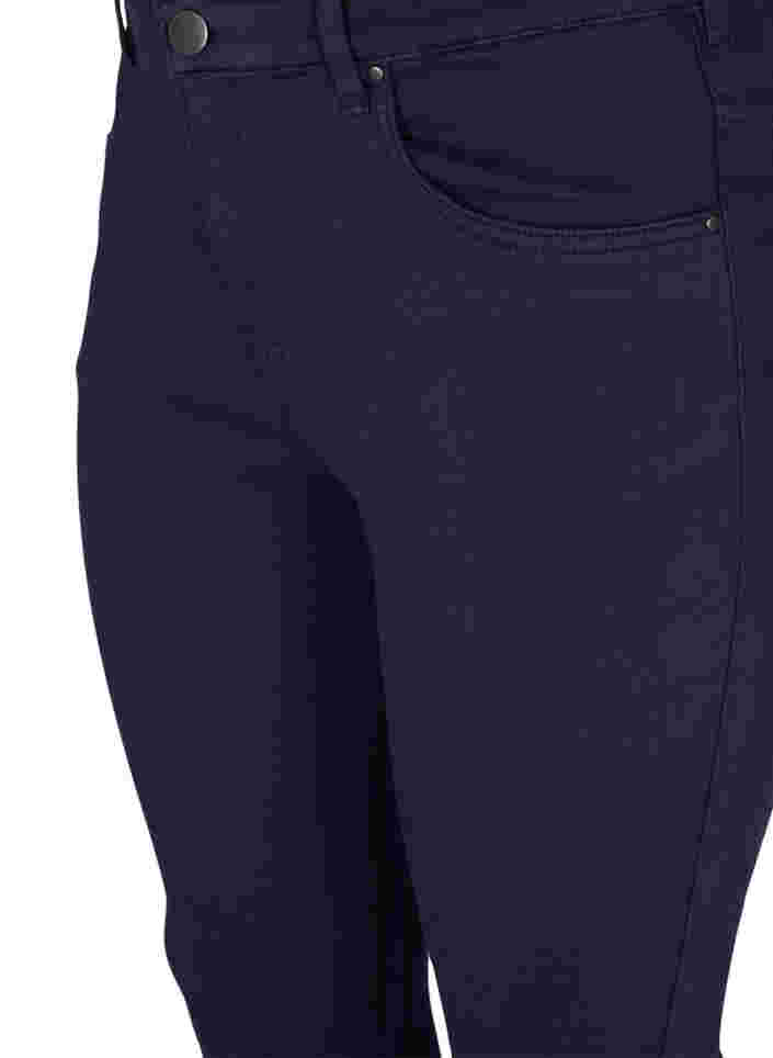 Super slim Amy jeans med hög midja, Night Sky, Packshot image number 2