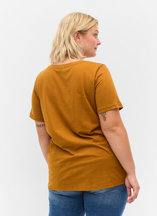 T-shirt med tryck i bomull, Cathay Spice UPBEAT, Model image number 1