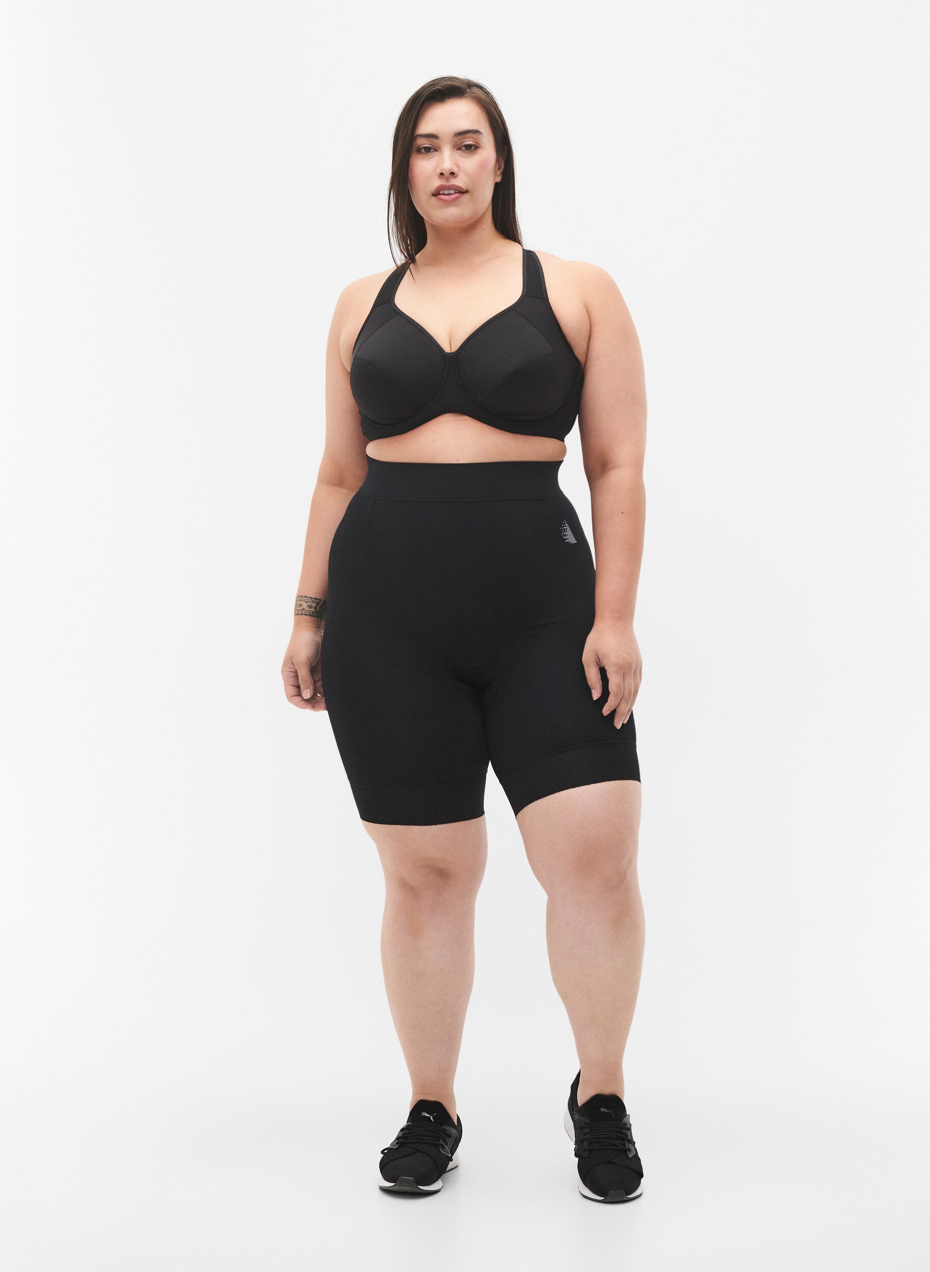 Zizzi Cykel-/ Spinning -shorts, Black, Model image number 3