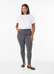 Amy jeans med h&ouml;g midja och supersmal passform, Gr&aring;, Model image number 0